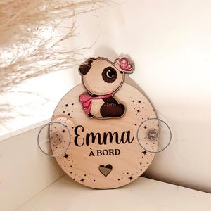 Personalizowany znak „Dziecko na pokładzie” do samochodu