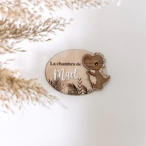 Children&#39;s door sign with personalized first name