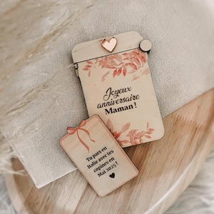 Personalisierter Überraschungs-Geburtstags-Umschlag-Geschenkgutschein