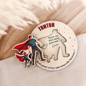 Personalized surprise request for godfather, godfather gift