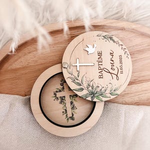 Boîte baptême à personnaliser