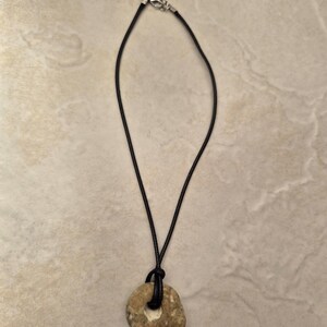 Natural Norfolk Hag Stone Lucky Necklace, Handcrafted Gift image 11