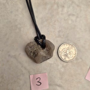 Natural Norfolk Hag Stone Lucky Necklace, Handcrafted Gift Number 3