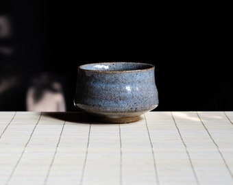 Traditional Sake cup with Celadon glaze, Gong-fu cup, Ceramic Japanese Gongfu Cup, Small teacup Guinomi, Espresso cup