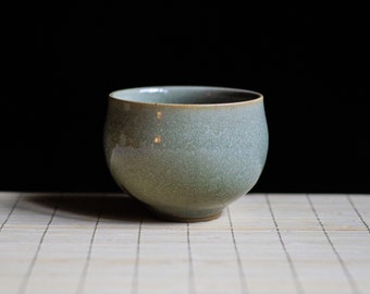 Ceramic Coffee Cup, Teacup with subtle Dolomite glaze, Yunomi Japanese Cup, Handmade CoffeeCup, Cappuccino, Espresso