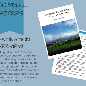 Sao Miguel Destination Overview