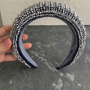 Crystal Headband Rhinestone Headband Crystal Headpiece image 8
