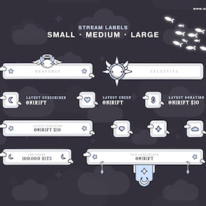Royal Celestial Stream package - Ethereal & Angelic vibes - Stream Labels