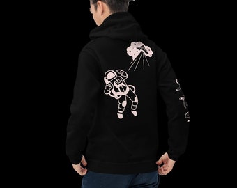 Sudadera con capucha alienígena Trippy espacial