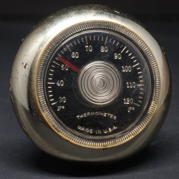 Vintage Thermometer Made in USA Etsy