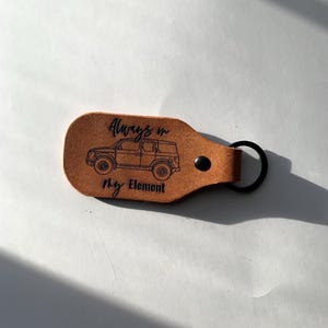 Honda Element Leather keychain