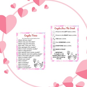 5 Couples games including Dice