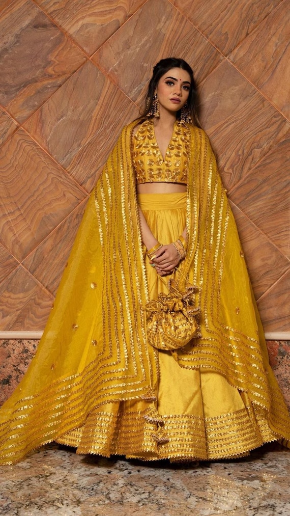 Cotton silk lehenga choli discount