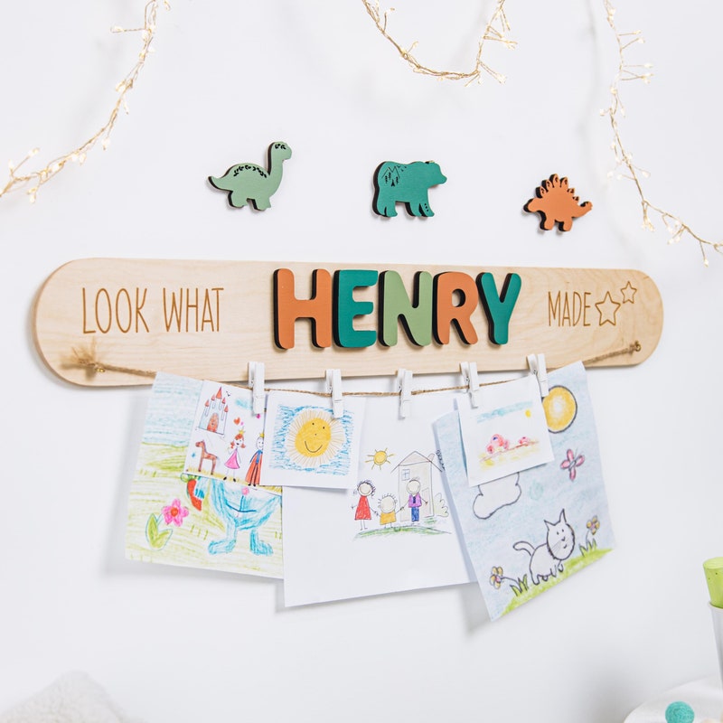 Kids Art Work to Puzzle Etsy