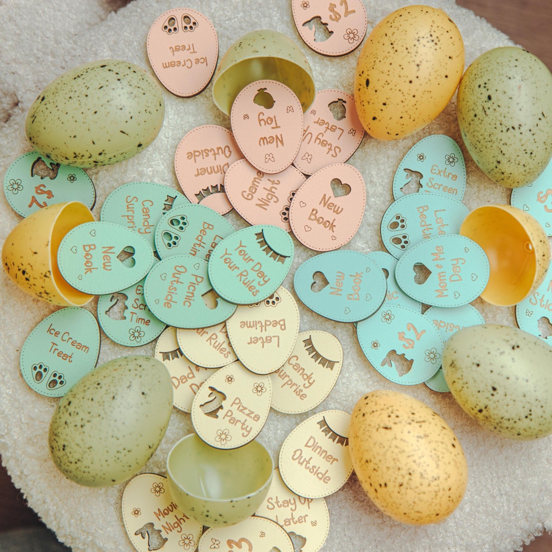 Easter Reward Tokens for Kids. Easter Basket Stuffers. Easter Egg ...