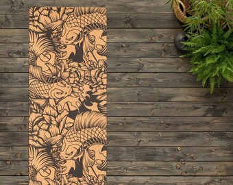 Sustainable Cork Yoga mat, 5mm | Eco friendly & Recycled