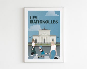 Affiche Les Batignolles - L'Église