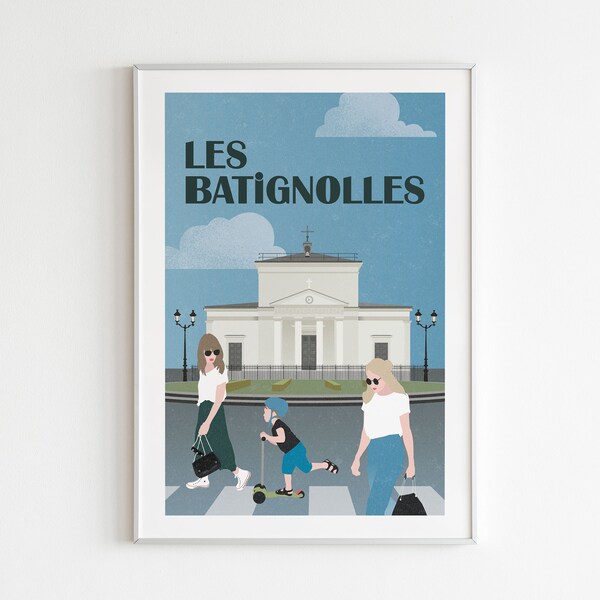 Affiche Les Batignolles - L'Église