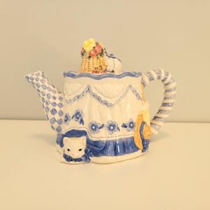 Avon Cat Teapot - Etsy