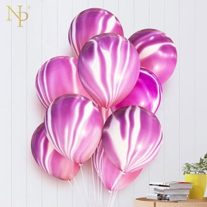 10&#39;&#39; Happy Birthday Party Latex MARBLE BALLOONS | Colour balloons | Decorations Wedding Party Balloons//Baby Shower//Party Decorations