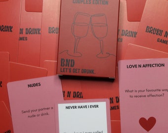 Couple's Drinking Game | Cheeky Date Night Card Deck