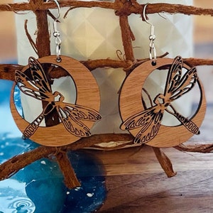 dragonfly earrings