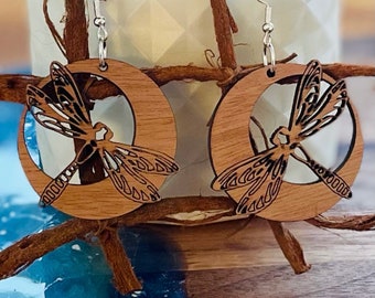 dragonfly earrings