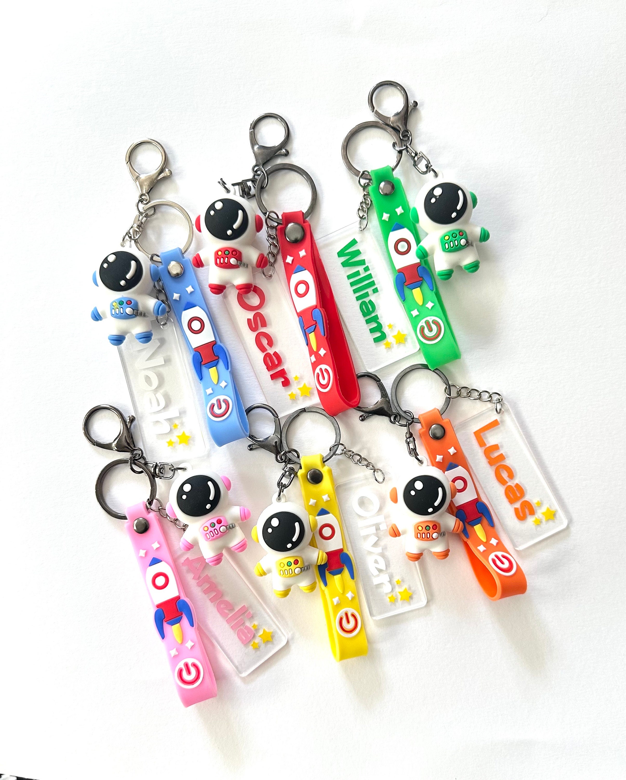 Cute Keychain Backpack Charms Cartoon Bear Keychains Bag Keychains Wristlet  Bracelet Key Ring Car Key Charms For Women - Temu