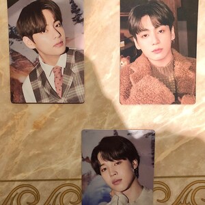 BTS Official 2021 Holiday Collection Little Wishes Photocards