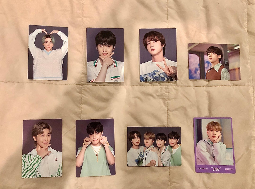 BTS OFFICIAL SOWOOZOO Muster 2021 Photocards - Etsy