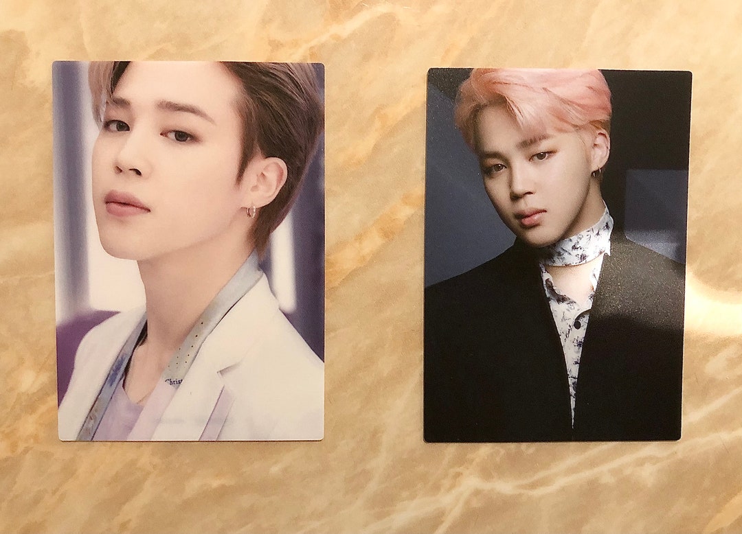 BTS, THE BEST Official Jimin Photocard Set of 2 - Etsy