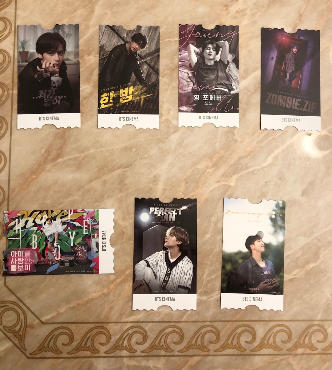 人気デザイナー BTS Etsy - Photocards Ticket Cinema Zip ARMY Official K-POP/アジア