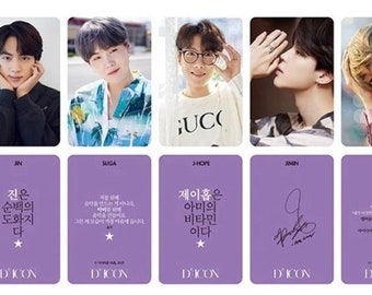 BTS OFFICIAL DICON J-hope/hobi Photo-cards (sold Individually) - Etsy