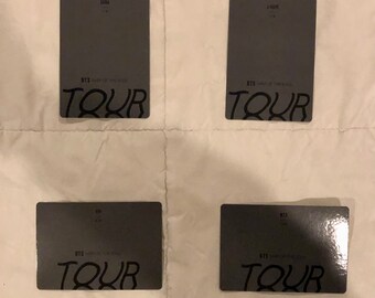 BTS Official Map of the Soul Tour Mini Photocards - Etsy