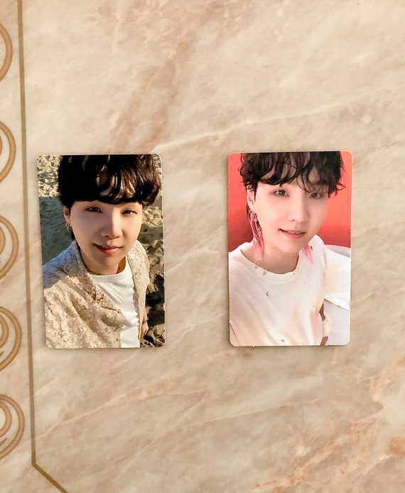 BTS Official Suga/yoongi Photocards From the Butter Albums (brand