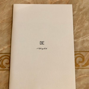 BTS 'BE' Album Official Making Book