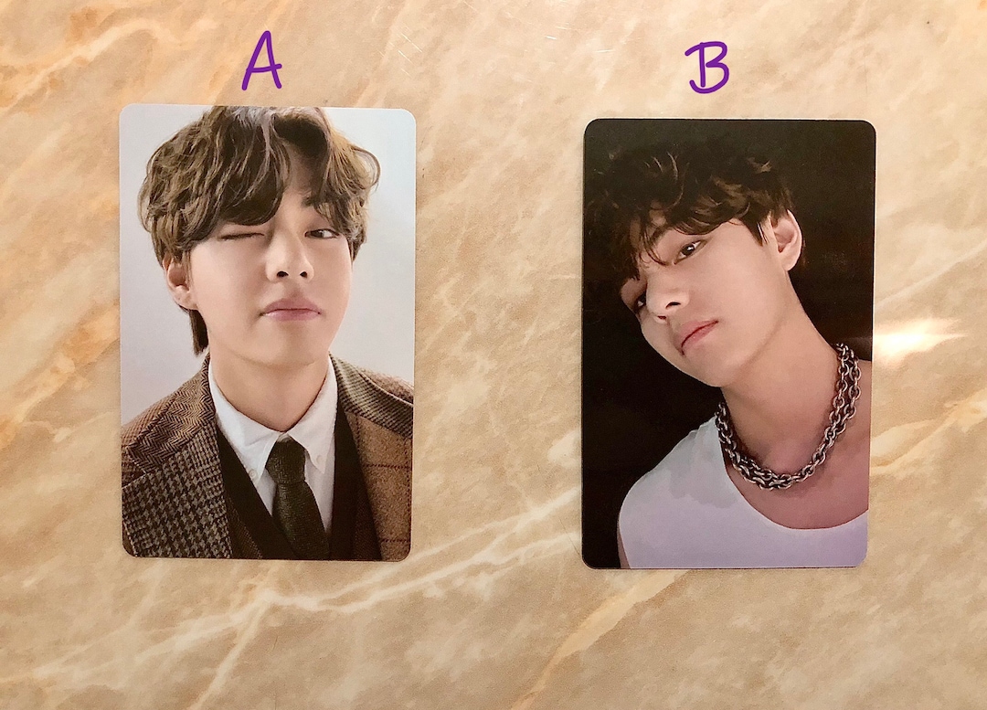 BTS 2021 Official Festa D-day Taehyung Photocards - Etsy