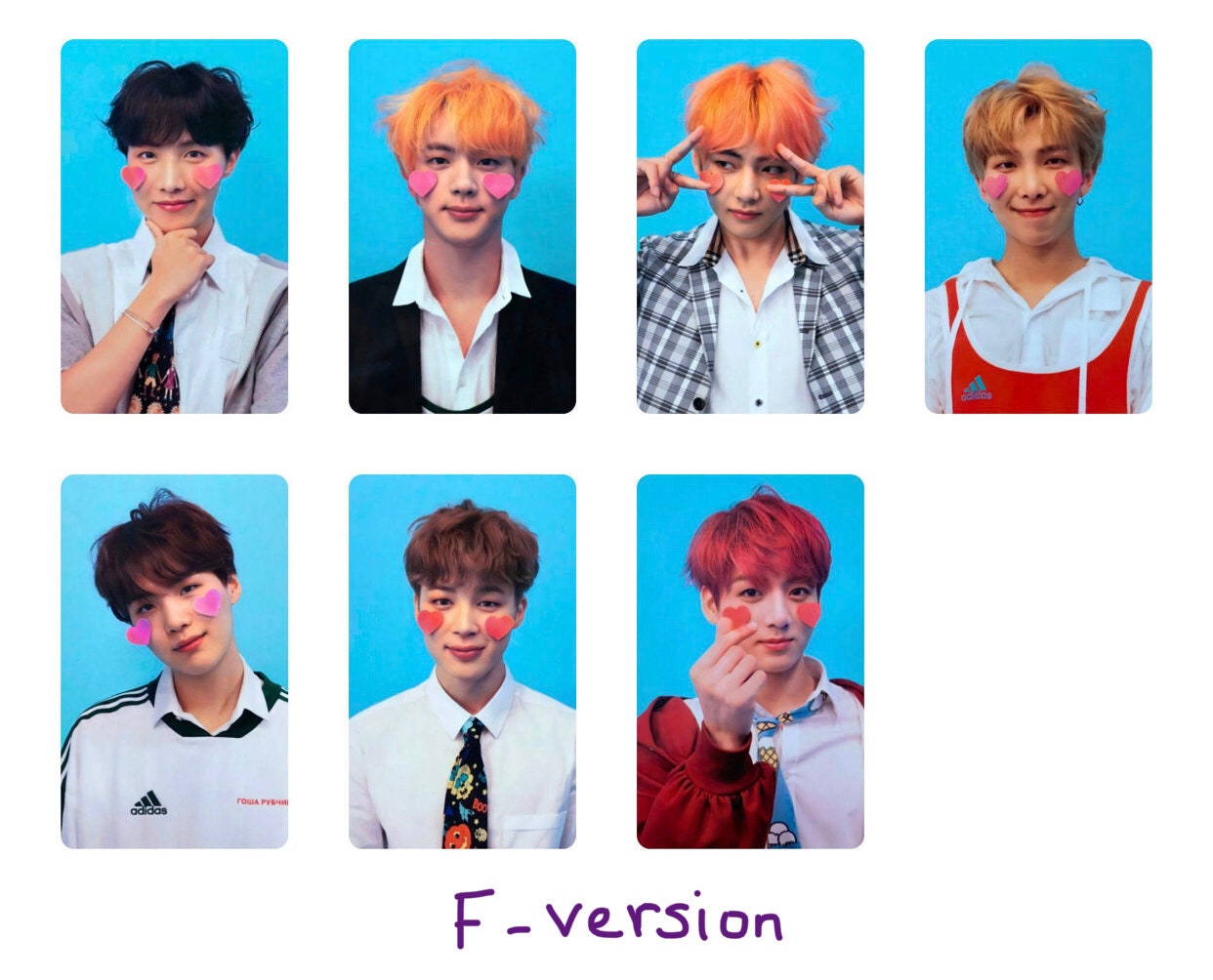 BTS Love Yourself Answer S E L F Version Photocards - Etsy