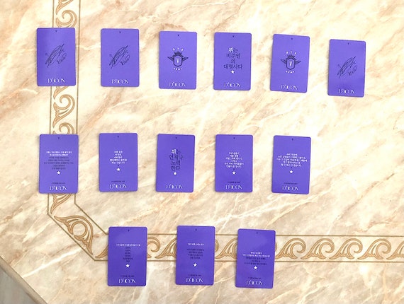BTS OFFICIAL DICON Taehyung/v Photo-cards (sold Individually) - Etsy