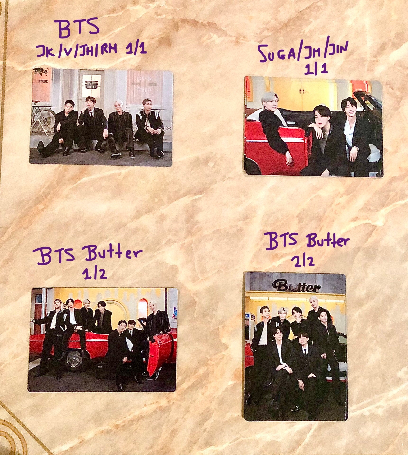 BTS PTD Permission To Dance On Stage Mini Photo Card Special