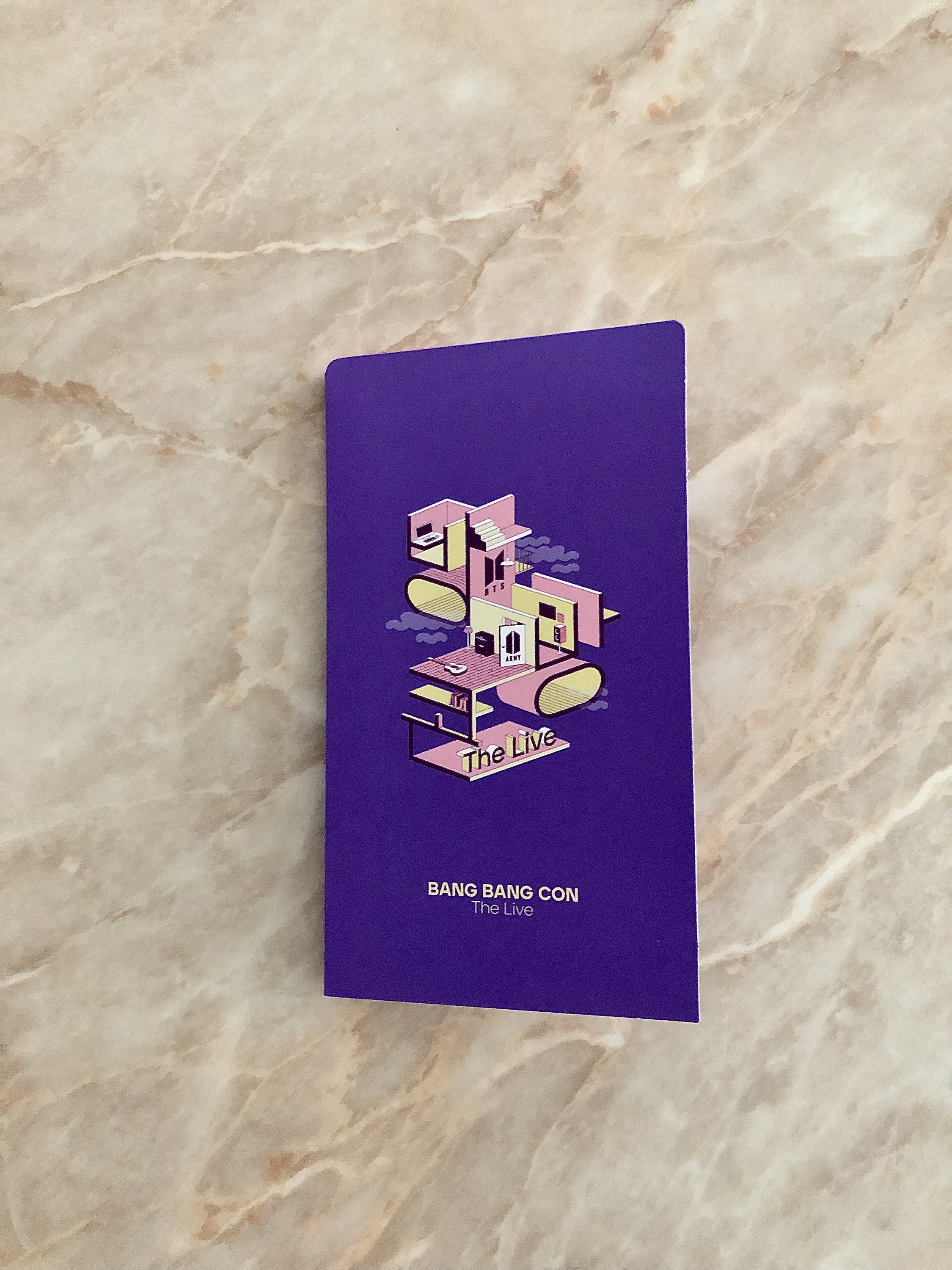 BTS Official BANGBANGCON: the Live Message Photo-cards (individual