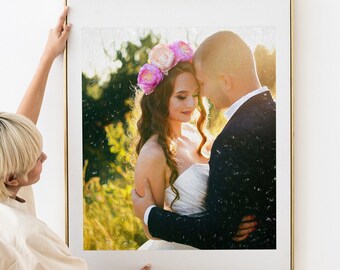 Pittura digitale personalizzata ad acquerello e schizzo, modifica grafica, regalo personalizzato, ritratto da foto, regalo di anniversario, regali fotografici