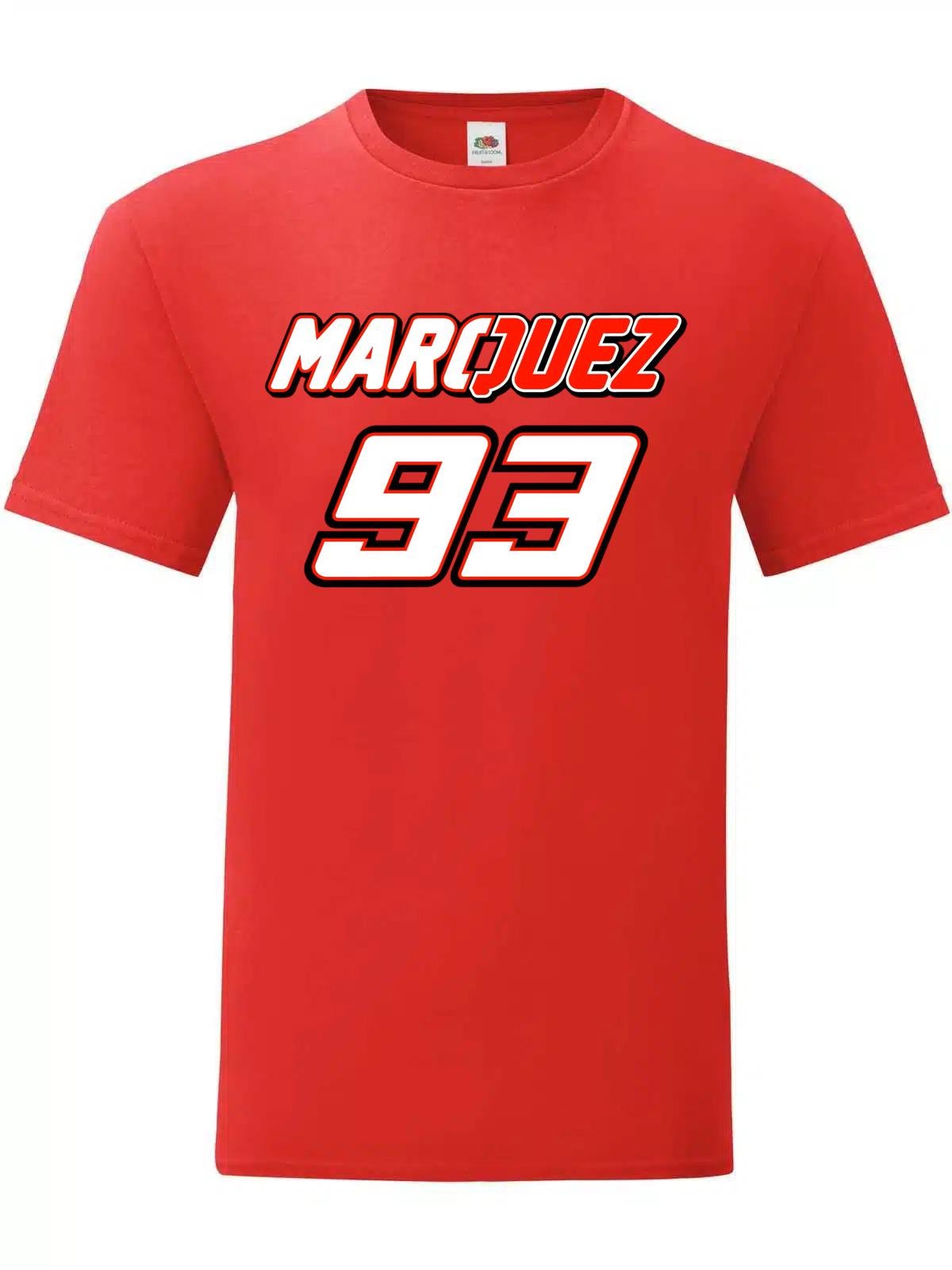 Marc Marquez Ducati 2025 T-Shirt Moto Gp Red Unisex
