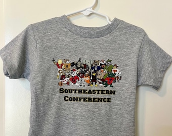 SEC conference toddler shirt