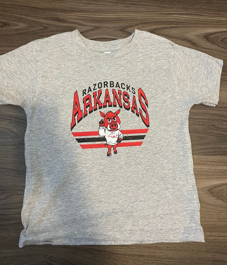 Arkansas Razorbacks, Razorback Toddler Shirt, Arkansas Razorback Unisex