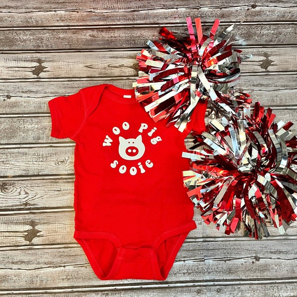 Arkansas Razorbacks, Arkansas Razorback Onesie, Razorback baby gift