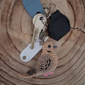 Mourning Dove keychain