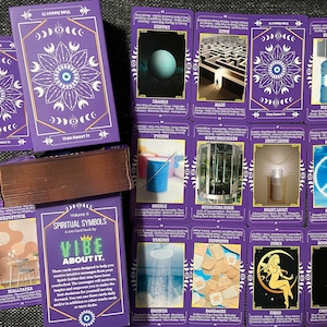 100 Cards Spiritual Symbols Volume 2 With Upright/ Reverse Messages For Guidance, Meditation, Inner Growth, Enlightenment & Healing