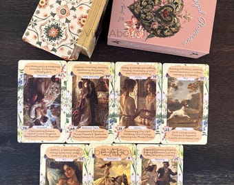 À LA RETRAITE Deck de 80 cartes pour les relations, l'amour, la vie et les relations avec les âmes sœurs, messages droits et messages inversés