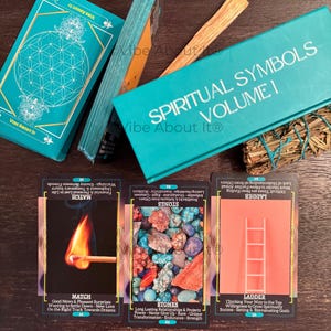 Oráculo com 100 Símbolos Espirituais Volume 1 com Mensagens Verticais/Reversas para Orientação Espiritual, Meditação, Crescimento Interior e Iluminação